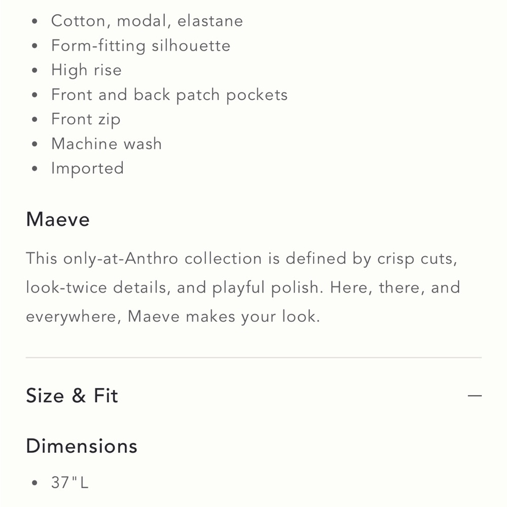 Maeve Navy Corduroy Maxi Skirt - Picture 8 of 8